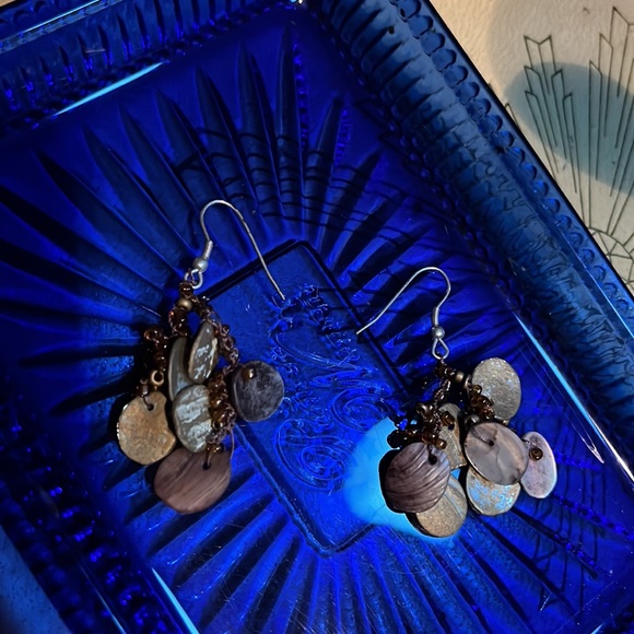 Seashell earrings - Picture 4 of 4